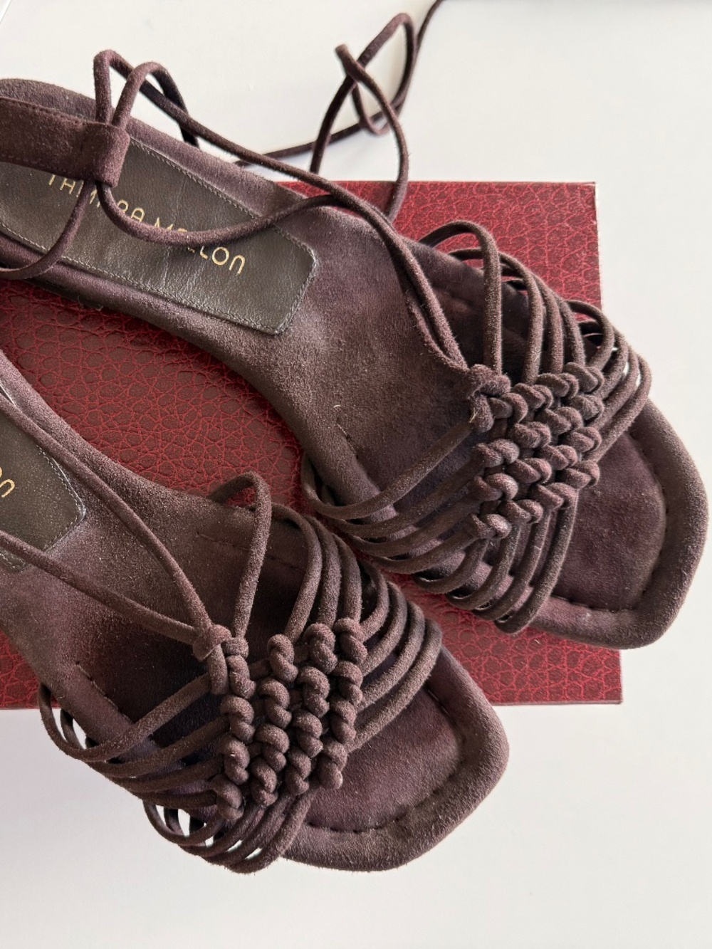 Tamara Mellon Flat Sandals 9.5 - Picture 2 of 4